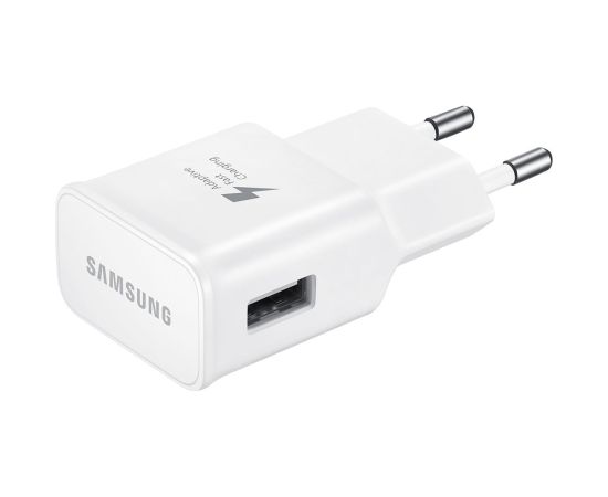 Зарядное устройство оригинальное Samsung EP-TA200NWE 15W + Type-C  белое