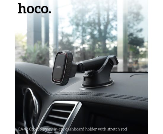 Car phone holder Hoco CA42, dashboard mounting, magnetic fixing