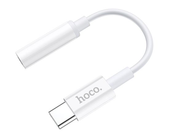 Audio adapter Hoco LS30 Type-C to 3.5mm white