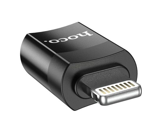 Adapter Hoco UA17 Lightning to Type-C black