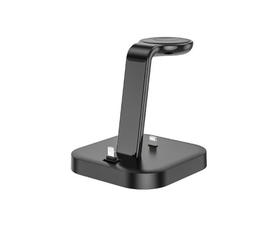 Wireless charger Hoco CW43 Graceful 3-in-1 black