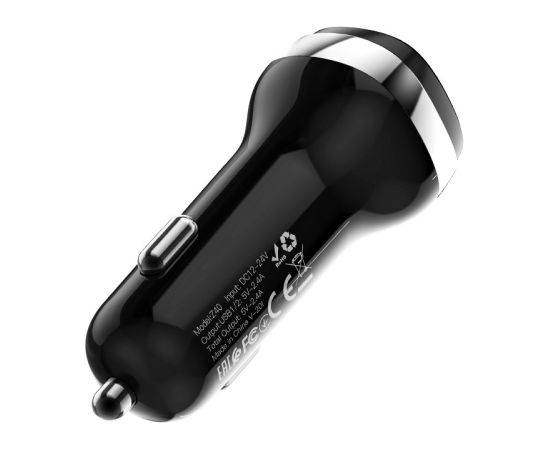 Car charger Hoco Z40 Superior Dual Port black