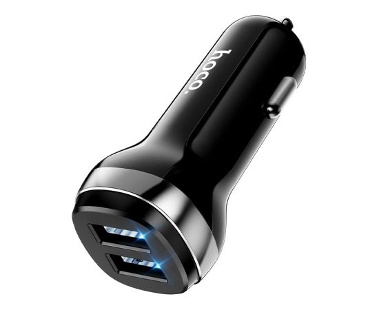 Car charger Hoco Z40 Superior Dual Port black