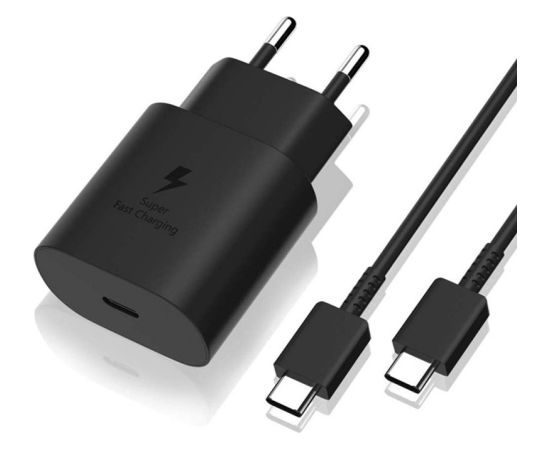 Charger original Samsung EP-TA800NB 25W + Type-C cable 25W black