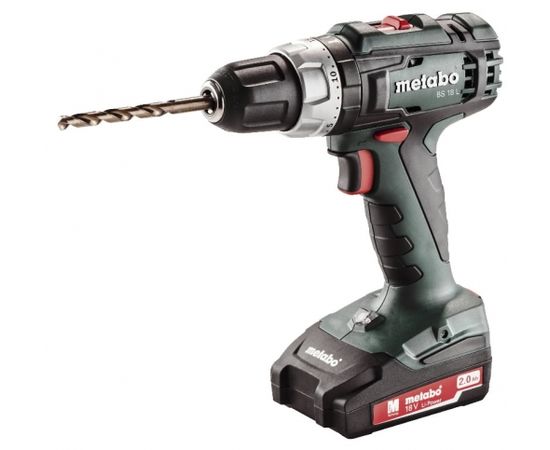 Cordless drill BS 18 L, 13mm, 18V / 2,0Ah, Metabo