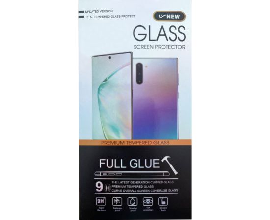 Tempered glass 5D Cold Carving Samsung S916 S23 Plus 5G curved black without hole