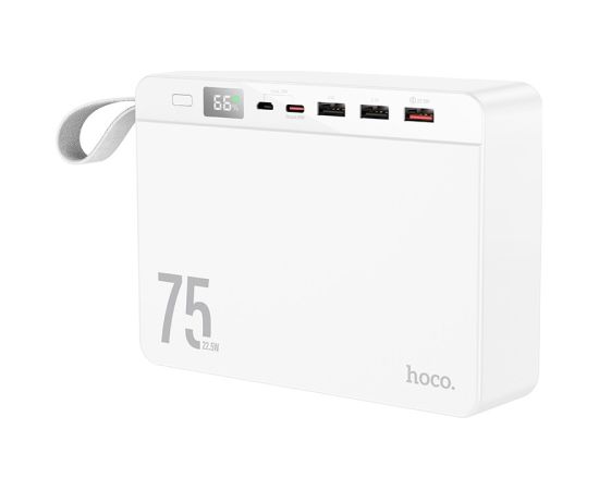 External battery Power Bank Hoco J94 Overlord 22.5W 75000mAh white