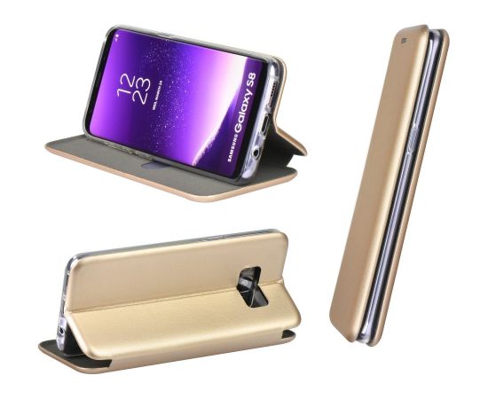 Case Book Elegance Samsung S916 S23 Plus 5G gold