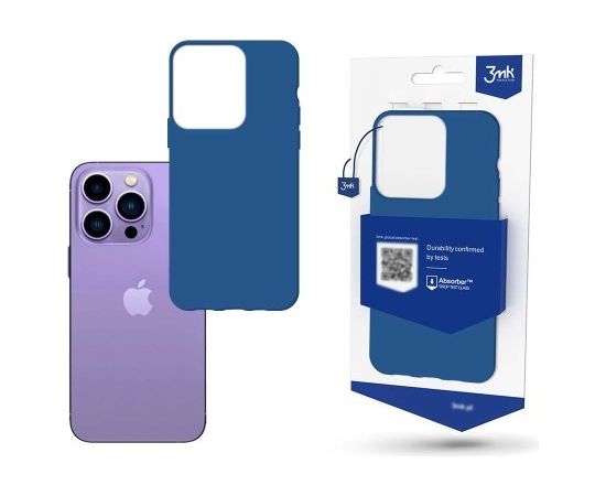 Case 3mk Matt Case Apple iPhone 14 Pro Max purple