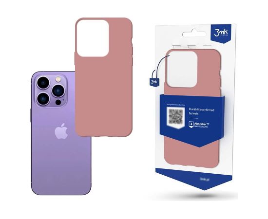 Чехол 3mk Matt Case Apple iPhone 14 Plus розовый