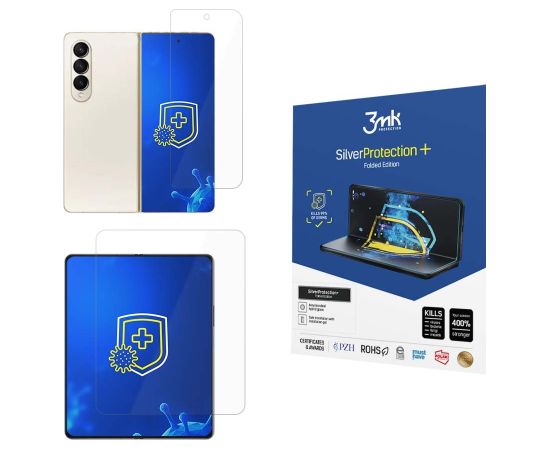 Защитная пленка для дисплея 3mk Silver Protection+ Folded Edition Samsung F936 Z Fold4 5G