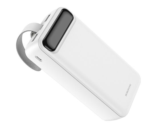 (Ir veikalā) Borofone BJ14B Freeway 30000mAh Power Bank White