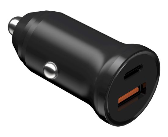 Автомобильная зарядка Devia Extreme PD20W+QC USB Quick Charge + Type-C PD черная
