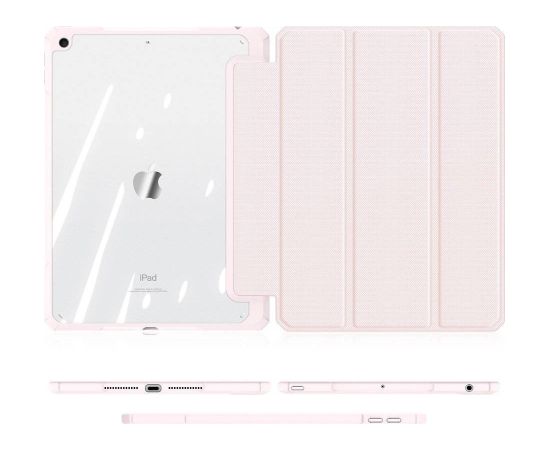 Case Dux Ducis Toby Samsung X800/X806 Tab S8 Plus/T730/T736B Tab S7 FE 2021/ T970/T976B TAB S7 Plus 12.4 pink