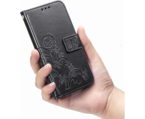 Case Flower Book Samsung A135 A13 4G black
