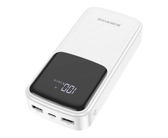 External battery Power Bank Borofone BJ17A Type-C microUSB 2*USB (2.1A) 20000mAh black