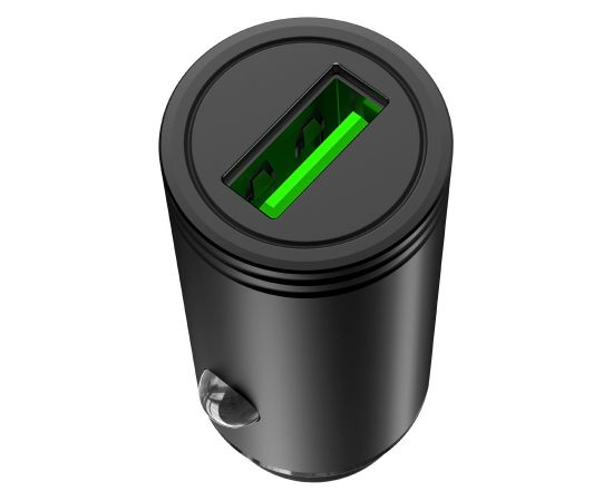 Автомобильная зарядка XO CC39 с USB разъемом Quick Charge 3.0 18W черная
