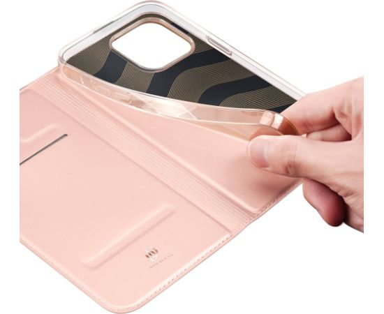 Чехол Dux Ducis "Skin Pro" Samsung A136 A13 5G/A047 A04s розово-золотистый
