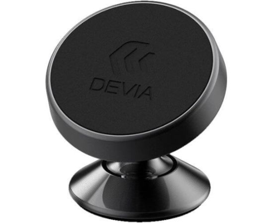 Aвтомобильный держатель телефона Devia Sucker магнитный, черный