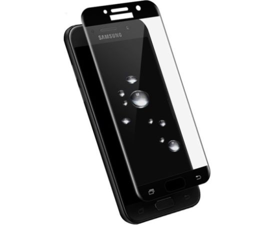 Tempered glass 5D Full Glue Samsung S901 S22 5G curved black without hole