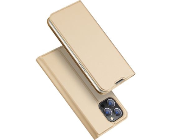 Чехол Dux Ducis Skin Pro Apple iPhone 13 Pro Max золотистый