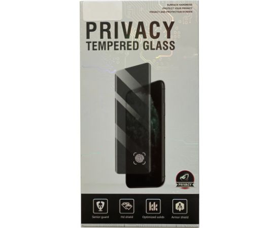 Tempered glass Full Privacy Apple iPhone 13 Pro Max black