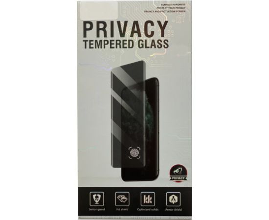 Защитное стекло дисплея Full Privacy Apple iPhone 13 Pro черное