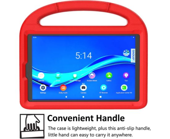 Case Shockproof Kids Samsung T500/T505 Tab A7 10.4 2020/T503 Tab A7 10.4 2022 red