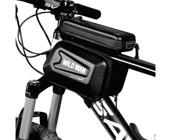 Forever Универсальный держатель телефона на велосипед WILDMAN E6S 1L 4"- 7" черный