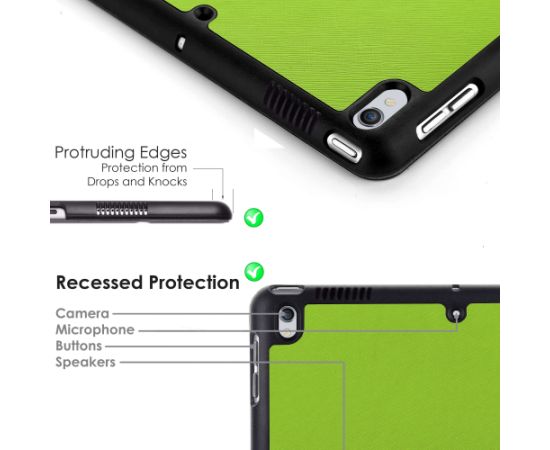 Чехол Smart Leather Huawei MediaPad T5 10.1 светло зеленый