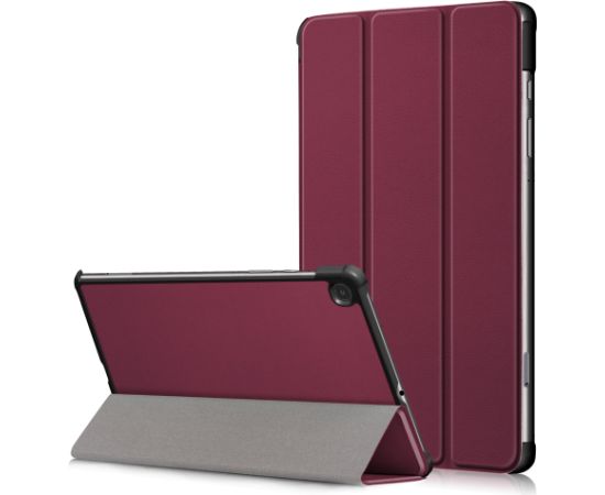 Чехол "Smart Leather" Huawei MediaPad T5 10.1 bordo