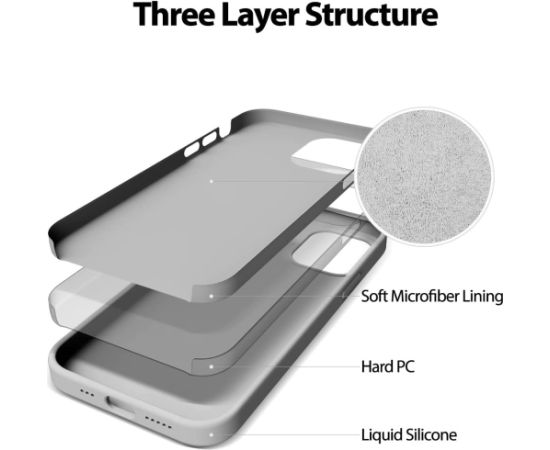 Чехол Mercury Silicone Case Samsung A725 A72 каменного цвета