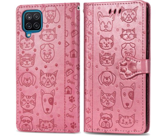 Case Cat-Dog Samsung A725 A72 rose