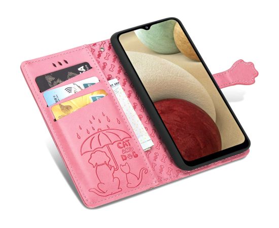 Case Cat-Dog Samsung A725 A72 rose