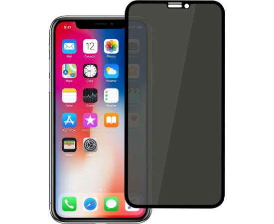 Tempered glass Full Privacy Apple iPhone XR/11 black