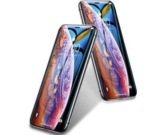 Защитное стекло дисплея 5D Cold Carving Samsung Note 10 Lite/A81 выгнутое черное
