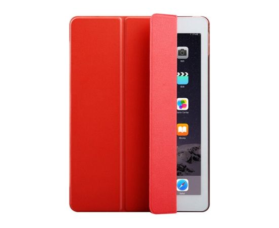 Case Smart Leather Lenovo Tab M10 Plus X606 10.3 red