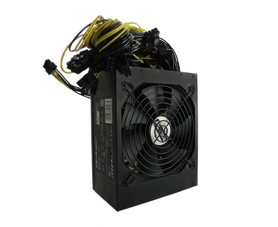 Qoltec ATX Power Supply 1600W | 80 Plus Gold | Bitcoin Miner