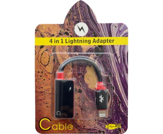 Adapter bluetooth ADP36 from Lightning to 3,5mm black