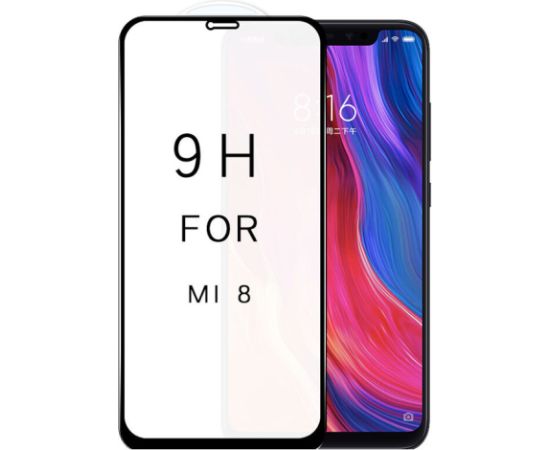 Tempered glass 5D Cold Carving Xiaomi Redmi 8/8A curved black