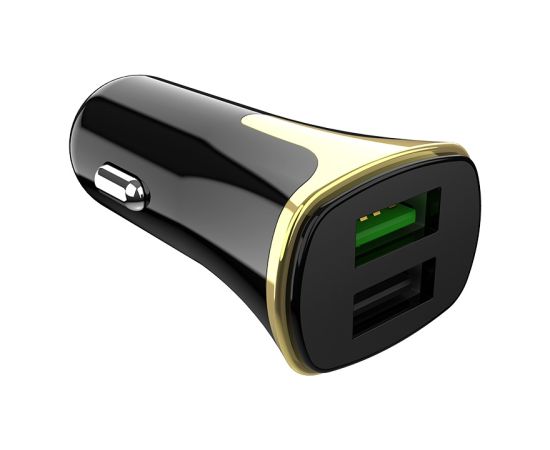 Автомобильная зарядка Hoco Z31 Quick Charge 3.0 (3.4A) с 2 USB разъемами черный Автомобильные зарядные устройства