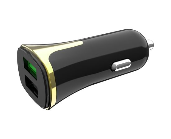 Автомобильная зарядка Hoco Z31 Quick Charge 3.0 (3.4A) с 2 USB разъемами черный Автомобильные зарядные устройства