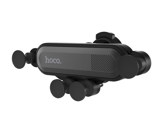 Aвтомобильный держатель телефона HOCO CA51, крепится на решетку вентиляции, черный