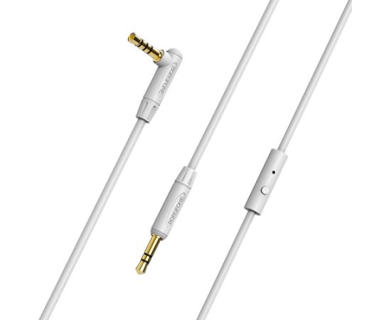 Audio adapter 3,5mm to 3,5mm Borofone BL5 AUX with microphone gray Adapteri