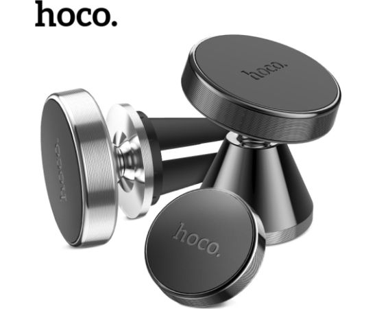 Aвтомобильный держатель телефона HOCO CA46, крепится на панель приборов, магнитный,черный
