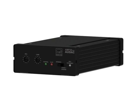 Audac AUDAC AMP20MK2 Mini stereo amplifier 2 x 15W Mini stereo amplifier 2 x 15W