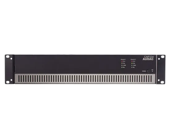 Audac CAP224 Dual-channel power amplifier 2 x 240W 100V