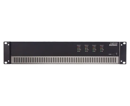 Audac AUDAC CAP424 Quad-channel power amplifier 4 x 240W 100V