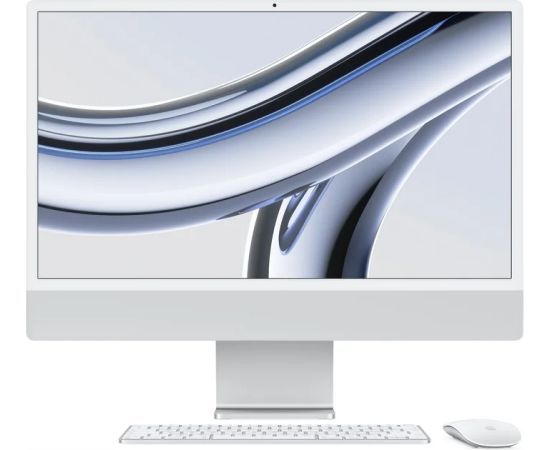 Apple iMac 24 (2023) 4.5K Retina M3 8 CPU 10 GPU 256GB Silver INT