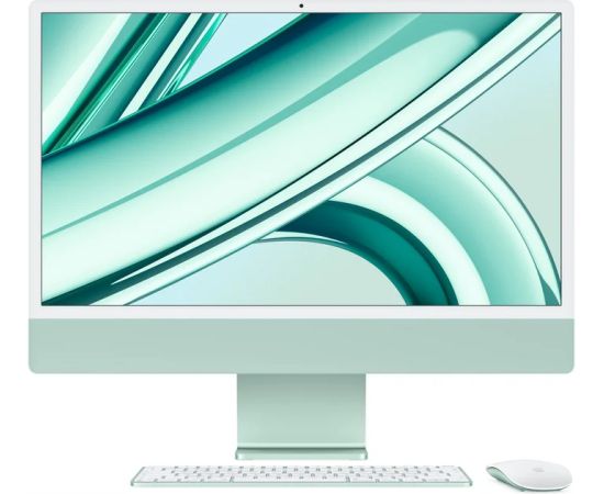 Apple iMac 24 (2023) 4.5K Retina M3 8 CPU 10 GPU 256GB Green Eng + Rus